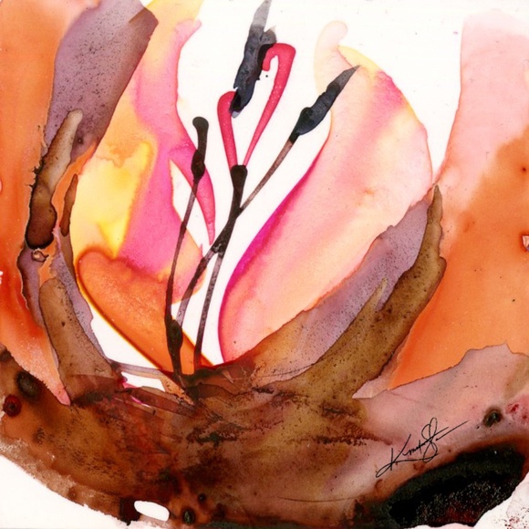 Bundle of 3 Watercolor Florals - Soul Flower Collection 1 - Picture 3 of 7